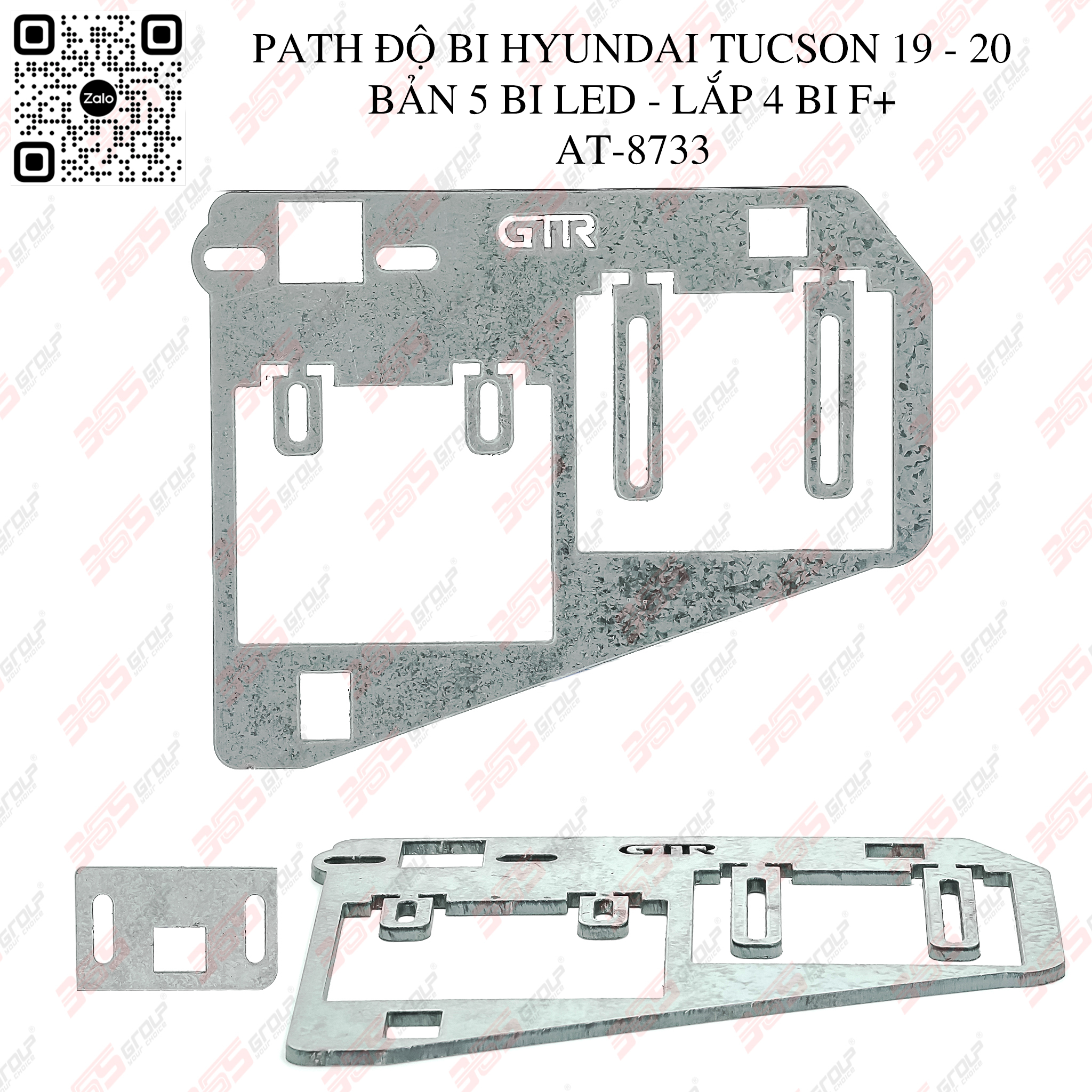 PATH ĐỘ BI HYUNDAI TUCSON 19-20 BẢN 5 BI LED - LẮP 4 BI F+ - AT-8733